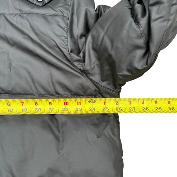 Mens Perry Ellis Puffer Jacket Removable Hood Black Size XL Portfolio Wellon - Picture 11 of 15